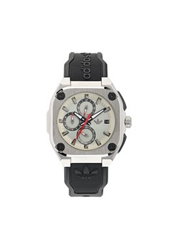 adidas Originals Zegarek City Tech Three Chrono AOFH24017 Czarny ze sklepu MODIVO w kategorii Zegarki - zdjęcie 181064253