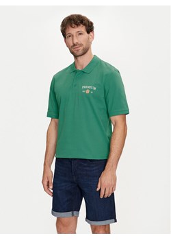 Jack&Jones Polo Jprblaalfie 12259678 Zielony Regular Fit ze sklepu MODIVO w kategorii T-shirty męskie - zdjęcie 181064330