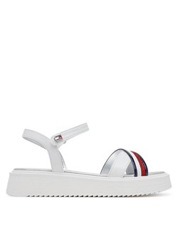 Tommy Hilfiger Sandały Sandal T4A2-33799-0273 S Biały ze sklepu MODIVO w kategorii Sandały dziecięce - zdjęcie 181064374
