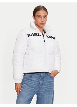 Karl Kani Kurtka zimowa Retro Essential 61760001 Biały Regular Fit ze sklepu MODIVO w kategorii Kurtki damskie - zdjęcie 181064512