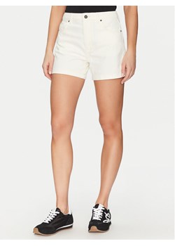 Guess Szorty materiałowe W5GD0S D5M62 Biały Regular Fit ze sklepu MODIVO w kategorii Szorty - zdjęcie 181064570