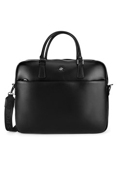 Beverly Hills Polo Club Torba na laptopa BHPC-L-016-07 Czarny ze sklepu MODIVO w kategorii Torby na laptopa - zdjęcie 181064583