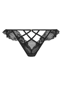 Hunkemöller Stringi Amari 301043 Czarny ze sklepu MODIVO w kategorii Majtki damskie - zdjęcie 181064602
