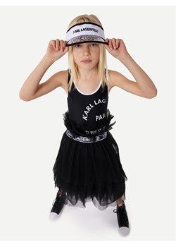 Karl Lagerfeld Kids Strój kąpielowy Z30060 D Czarny ze sklepu MODIVO w kategorii Stroje kąpielowe - zdjęcie 181064640