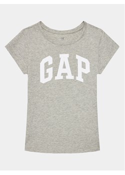 Gap T-Shirt 460525-08 Szary Regular Fit ze sklepu MODIVO w kategorii Bluzki dziewczęce - zdjęcie 181064670