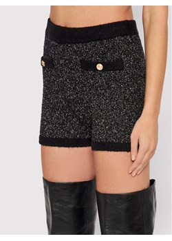 Guess Szorty materiałowe Letitia W1BR62 Z2WM0 Czarny Regular Fit ze sklepu MODIVO w kategorii Szorty - zdjęcie 181064672