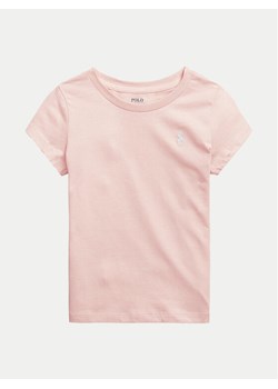 Polo Ralph Lauren T-Shirt 312833549033 Różowy Regular Fit - id: 0000304841569 - marki Polo Ralph Lauren - 181064823 Polo Ralph Lauren T-Shirt 312833549033 Różowy Regular Fit ze sklepu MODIVO w kategorii Bluzki dziewczęce - zdjęcie 181064823