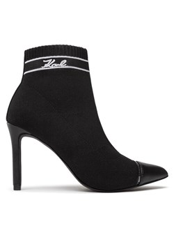 KARL LAGERFELD Botki KL31352 Czarny - id: 0000301363415 - marki Karl Lagerfeld - 181064841 KARL LAGERFELD Botki KL31352 Czarny ze sklepu MODIVO w kategorii Botki - zdjęcie 181064841