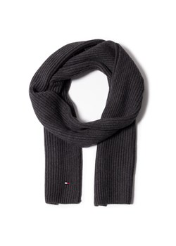 Tommy Hilfiger Szalik Pima Cotton Scarf AM0AM06546 Szary ze sklepu MODIVO w kategorii Szaliki i chusty damskie - zdjęcie 181064862