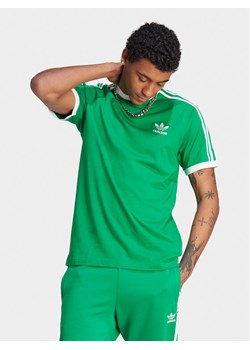 adidas T-Shirt adicolor Classics 3-Stripes IM0410 Zielony Slim Fit - id: 0000303493509 - marki adidas - 181064954 adidas T-Shirt adicolor Classics 3-Stripes IM0410 Zielony Slim Fit ze sklepu MODIVO w kategorii T-shirty męskie - zdjęcie 181064954