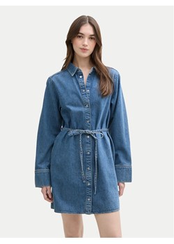 Tom Tailor Denim Sukienka jeansowa 1045461 Niebieski Regular Fit ze sklepu MODIVO w kategorii Sukienki - zdjęcie 181065040