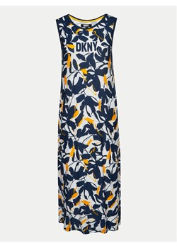 DKNY Koszula nocna YI60014 Granatowy Regular Fit ze sklepu MODIVO w kategorii Koszule nocne - zdjęcie 181065054