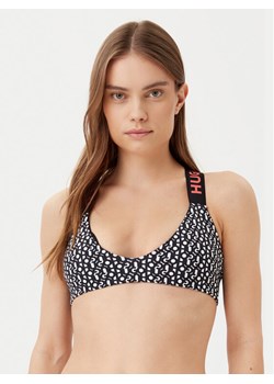 HUGO Góra od bikini Monogram 50534948 Czarny ze sklepu MODIVO w kategorii Stroje kąpielowe - zdjęcie 181065100