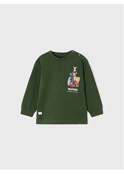 Mayoral Bluzka 2010 Zielony Regular Fit ze sklepu MODIVO w kategorii T-shirty chłopięce - zdjęcie 181065140