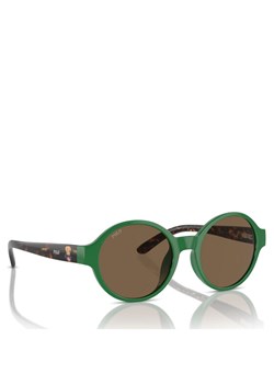 Polo Ralph Lauren Okulary przeciwsłoneczne dziecięce 0PP9508U 619273 Zielony ze sklepu MODIVO w kategorii Okulary przeciwsłoneczne dziecięce - zdjęcie 181065224