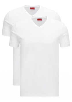 Hugo Komplet 2 t-shirtów V 50325417 Biały Slim Fit ze sklepu MODIVO w kategorii T-shirty męskie - zdjęcie 181065291