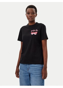 HUGO T-Shirt Damacia_5 50540237 Czarny Regular Fit ze sklepu MODIVO w kategorii Bluzki damskie - zdjęcie 181065311