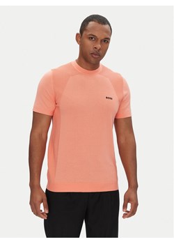 BOSS T-Shirt Momentum_Lite_T24 50520683 Czerwony Regular Fit ze sklepu MODIVO w kategorii T-shirty męskie - zdjęcie 181065380
