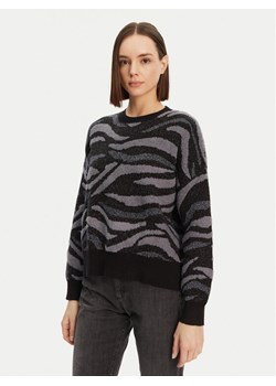 Desigual Sweter Winnipeg 24WWJF20 Czarny Regular Fit ze sklepu MODIVO w kategorii Swetry damskie - zdjęcie 181065493