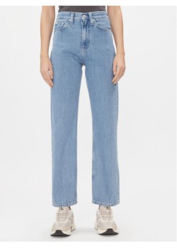 Calvin Klein Jeans Jeansy J20J222138 Niebieski Straight Fit - id: 0000303112707 - marki Calvin Klein - 181065591 Calvin Klein Jeans Jeansy J20J222138 Niebieski Straight Fit ze sklepu MODIVO w kategorii Jeansy damskie - zdjęcie 181065591