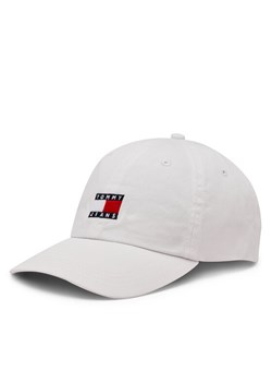 Tommy Jeans Czapka z daszkiem Heritage AW0AW15848 Biały ze sklepu MODIVO w kategorii Czapki z daszkiem damskie - zdjęcie 181065660