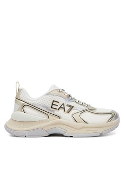 EA7 Emporio Armani Sneakersy X8X249 XK446 D141 Biały ze sklepu MODIVO w kategorii Buty sportowe damskie - zdjęcie 181065760