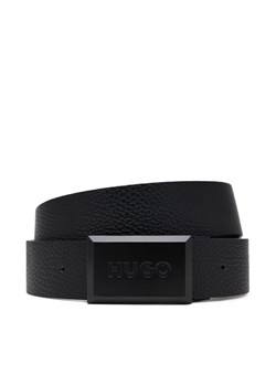 HUGO Pasek Męski 50529706 Czarny ze sklepu MODIVO w kategorii Paski męskie - zdjęcie 181065762