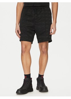 HUGO Szorty sportowe Ravis252 50534654 Czarny Relaxed Fit ze sklepu MODIVO w kategorii Spodenki męskie - zdjęcie 181065821