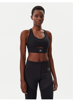 adidas by Stella McCartney Biustonosz sportowy Stella McCartney TrueStrength IW6373 Czarny Slim Fit ze sklepu MODIVO w kategorii Biustonosze - zdjęcie 181066010