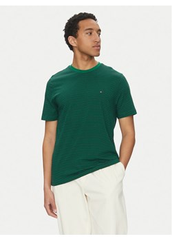 Tommy Hilfiger T-Shirt Ess Seasonal MW0MW39995 Zielony Regular Fit ze sklepu MODIVO w kategorii T-shirty męskie - zdjęcie 181066062
