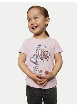NAME IT T-Shirt Bethany 13237842 Różowy Regular Fit ze sklepu MODIVO w kategorii Bluzki dziewczęce - zdjęcie 181066090