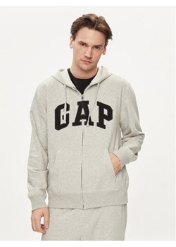 Gap Bluza 868454-02 Szary Regular Fit ze sklepu MODIVO w kategorii Bluzy męskie - zdjęcie 181066094