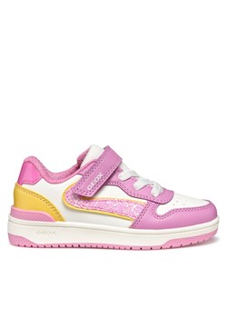 Geox Sneakersy J Washiba J55HXA 0BCEW C8F2V M Różowy ze sklepu MODIVO w kategorii Buty sportowe dziecięce - zdjęcie 181066144
