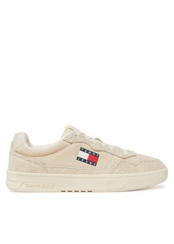 Tommy Jeans Sneakersy Tjm Cupsole Suede EM0EM01568 Écru ze sklepu MODIVO w kategorii Buty sportowe męskie - zdjęcie 181066162