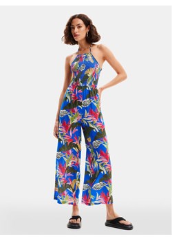 Desigual Kombinezon Tropical Party 24SWMW22 Kolorowy Regular Fit ze sklepu MODIVO w kategorii Kombinezony damskie - zdjęcie 181066180