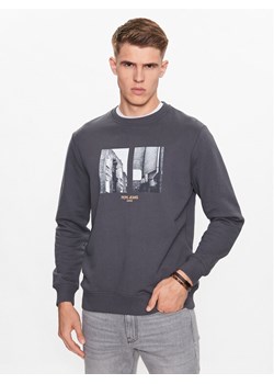 Pepe Jeans Bluza Meelo PM582474 Szary Regular Fit ze sklepu MODIVO w kategorii Bluzy męskie - zdjęcie 181066244