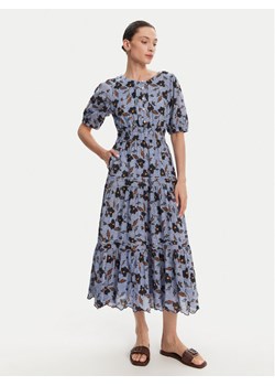 Pepe Jeans Sukienka letnia Eva PL953695 Błękitny Regular Fit ze sklepu MODIVO w kategorii Sukienki - zdjęcie 181066281