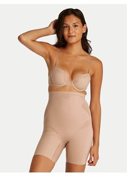 Calvin Klein Underwear Bielizna modelująca dolna LV00QF8175 Beżowy ze sklepu MODIVO w kategorii Bielizna wyszczuplająca - zdjęcie 181066282