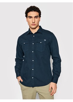 Jack&Jones Koszula Sheridan 12138115 Granatowy Slim Fit ze sklepu MODIVO w kategorii Koszule męskie - zdjęcie 181066344