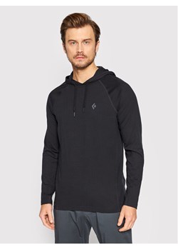 Black Diamond Bluza Crag Czarny Regular Fit ze sklepu MODIVO w kategorii Bluzy męskie - zdjęcie 181066431