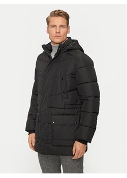 Geox Kurtka zimowa Leitan M4628B T3144 F9000 Czarny Regular Fit ze sklepu MODIVO w kategorii Kurtki męskie - zdjęcie 181066440