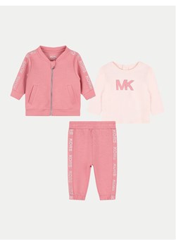 MICHAEL KORS KIDS Komplet dresowy R30130 Różowy Regular Fit ze sklepu MODIVO w kategorii Odzież dla niemowląt - zdjęcie 181066533