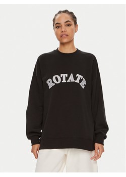 ROTATE Bluza Sui 112454100 Czarny Boxy Fit ze sklepu MODIVO w kategorii Bluzy damskie - zdjęcie 181066581