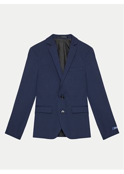 Jack&Jones Junior Marynarka Solar 12203557 Niebieski Slim Fit ze sklepu MODIVO w kategorii Marynarki męskie - zdjęcie 181066652