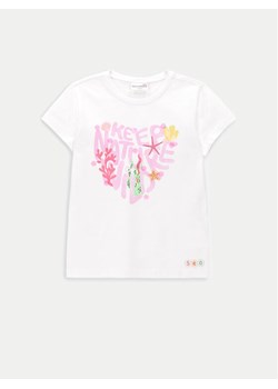 Coccodrillo T-Shirt WC4143203OWK Biały Regular Fit ze sklepu MODIVO w kategorii Bluzki dziewczęce - zdjęcie 181066664