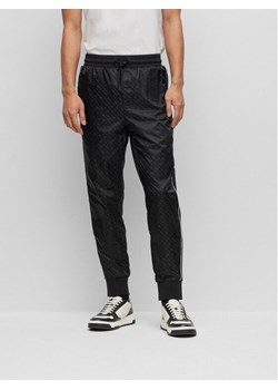 Boss Spodnie dresowe Lamont 128 50494075 Czarny Regular Fit ze sklepu MODIVO w kategorii Spodnie męskie - zdjęcie 181066733
