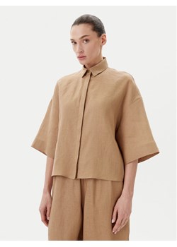 Max Mara Koszula Mirano 2516111028 Beżowy Relaxed Fit ze sklepu MODIVO w kategorii Koszule damskie - zdjęcie 181066801