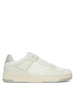 Guess Sneakersy FMJVIN PEL12 Écru ze sklepu MODIVO w kategorii Buty sportowe męskie - zdjęcie 181066854