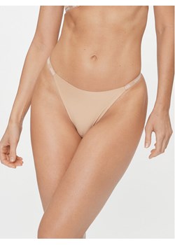 Guess Stringi O3YE02 KBS50 Beżowy ze sklepu MODIVO w kategorii Majtki damskie - zdjęcie 181066894