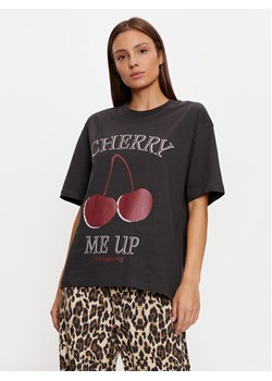 Gina Tricot T-Shirt 23980 Czarny Oversize - id: 0000304883590 - marki Gina Tricot - 181067080 Gina Tricot T-Shirt 23980 Czarny Oversize ze sklepu MODIVO w kategorii Bluzki damskie - zdjęcie 181067080